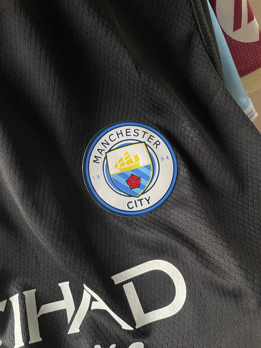 Man City Away Black Kit