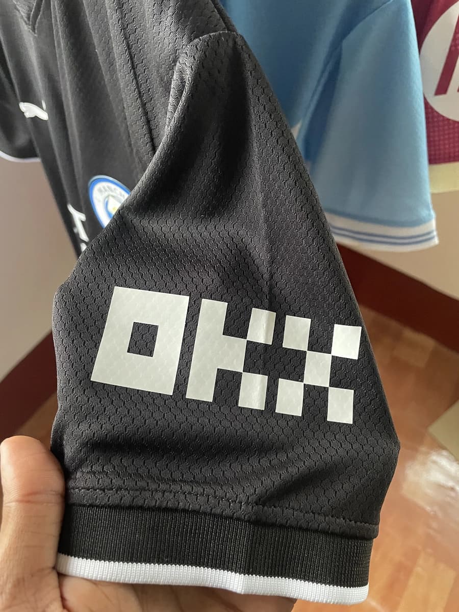 Man City Away Black Kit