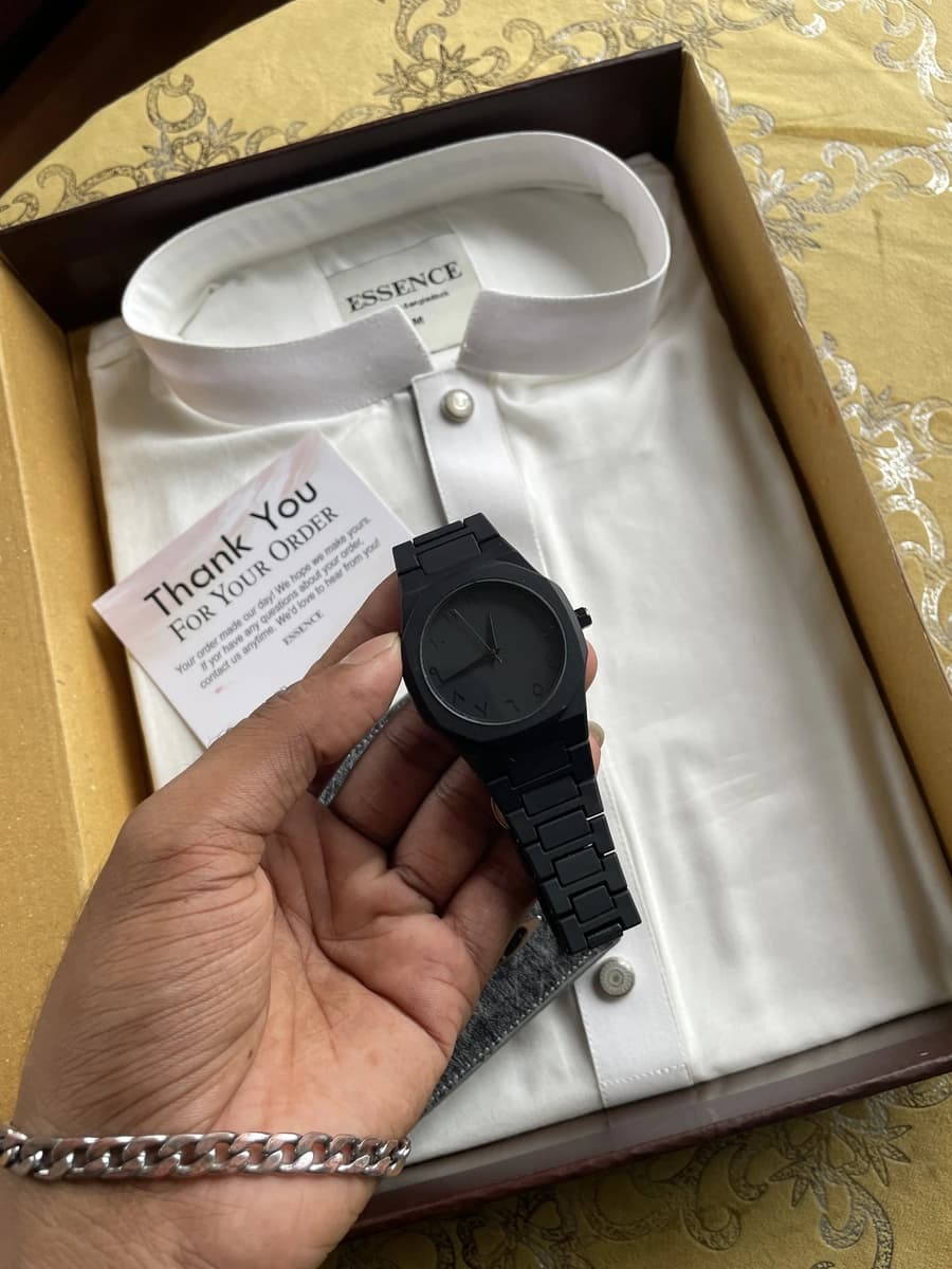 Lilen Panjabi Combo - White 
