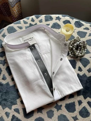 Classical Lilen Panjabi White 