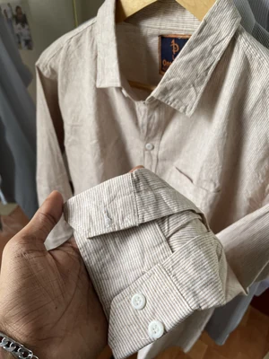 Brown Long-Sleeve Shirt
