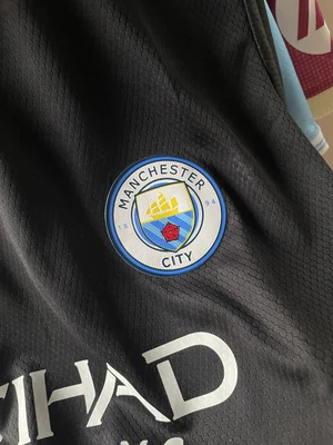 Man City Away Black Kit