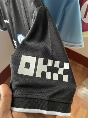 Man City Away Black Kit