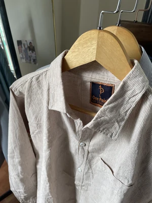 Brown Long-Sleeve Shirt