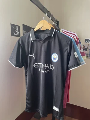 Man City Away Black Kit